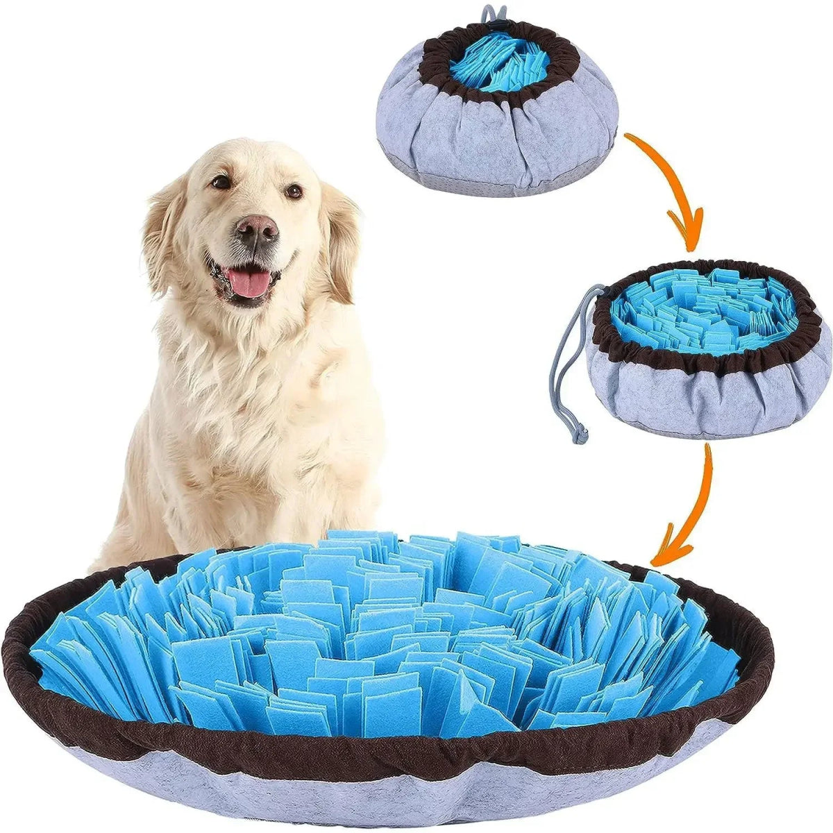 Pet Sniffing Mat - Washable Dog Slow Feeder & Training Toy