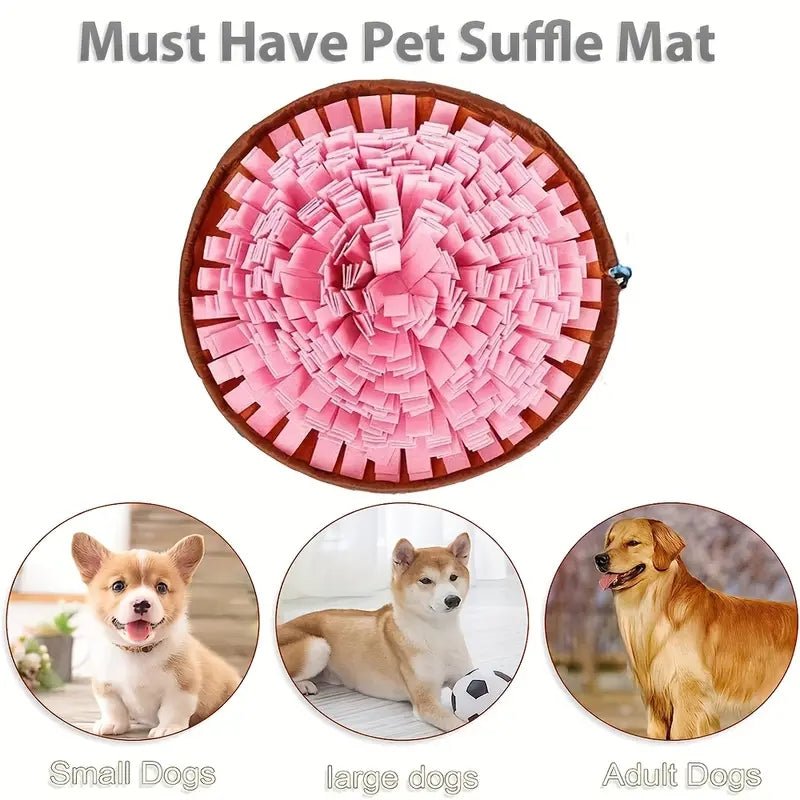 Pet Sniffing Mat - Washable Dog Slow Feeder & Training Toy