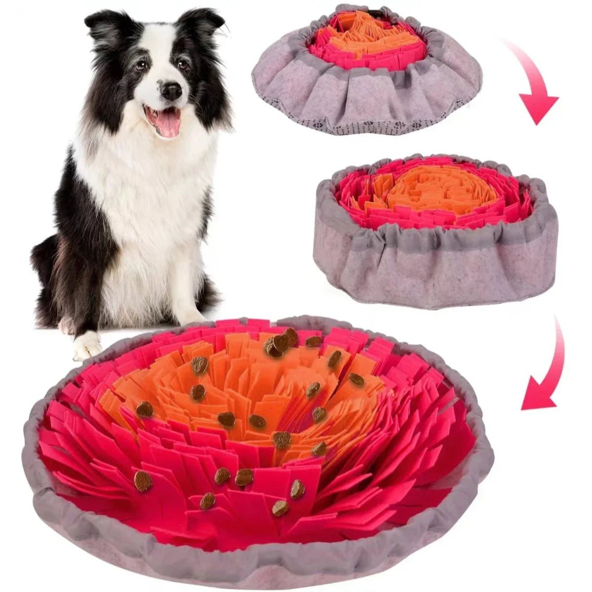 Pet Sniffing Mat - Washable Dog Slow Feeder & Training Toy