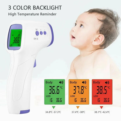 Non-Contact Infrared Thermometer Laser Pyrometer for Home