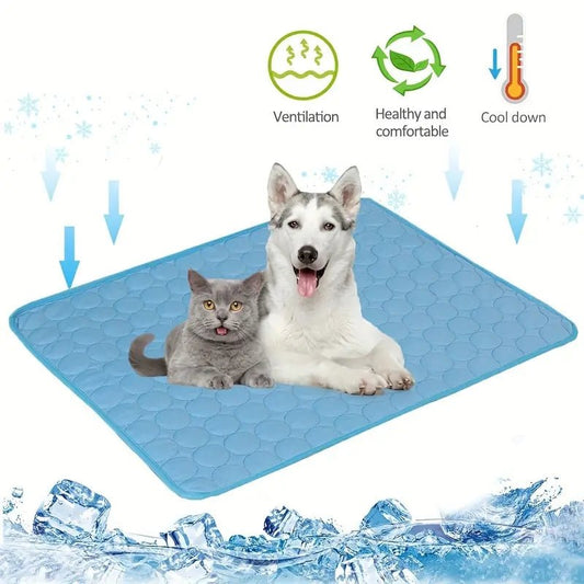 Pet Cooling Mat XL - Summer Cold Bed for Dogs & Cats