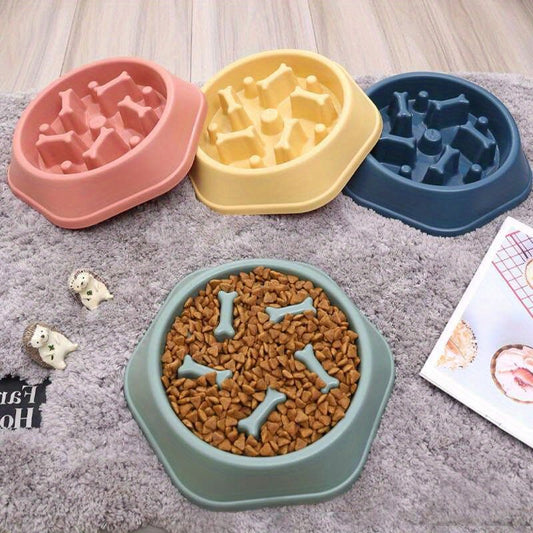 Dog Slow Feed Bowl: Anti-Choking Pet Feeder